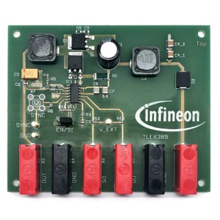 Infineon Evaluation Board DC-DC Converter for Automotive Featuring TLE6389-3G V50