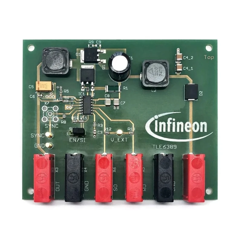 Infineon Evaluation Board DC-DC Converter for Automotive Featuring TLE6389-3G V50 