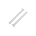 RS PRO Slot Countersunk Nylon Machine Screw 30 mm M3 232-6926