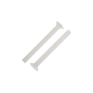 RS PRO Slot Countersunk Nylon Machine Screw 30 mm M3 232-6926