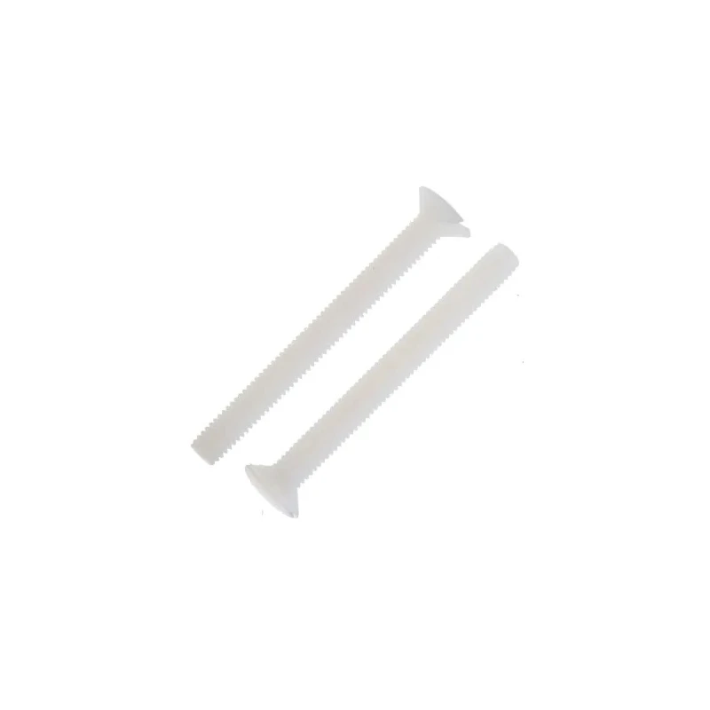 RS PRO Slot Countersunk Nylon Machine Screw 30 mm M3 232-6926