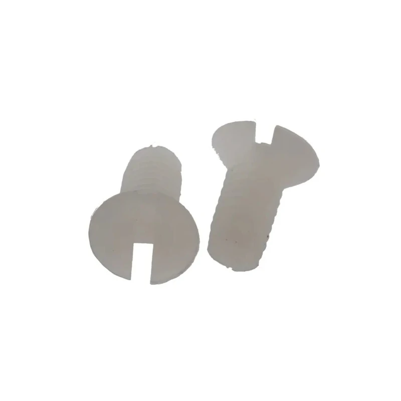 RS PRO Slot Countersunk Nylon Machine Screw 6 mm M3 232-6931