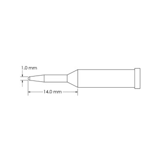 Metcal 14 mm Conical Soldering Iron Tip GT4-CN0010A
