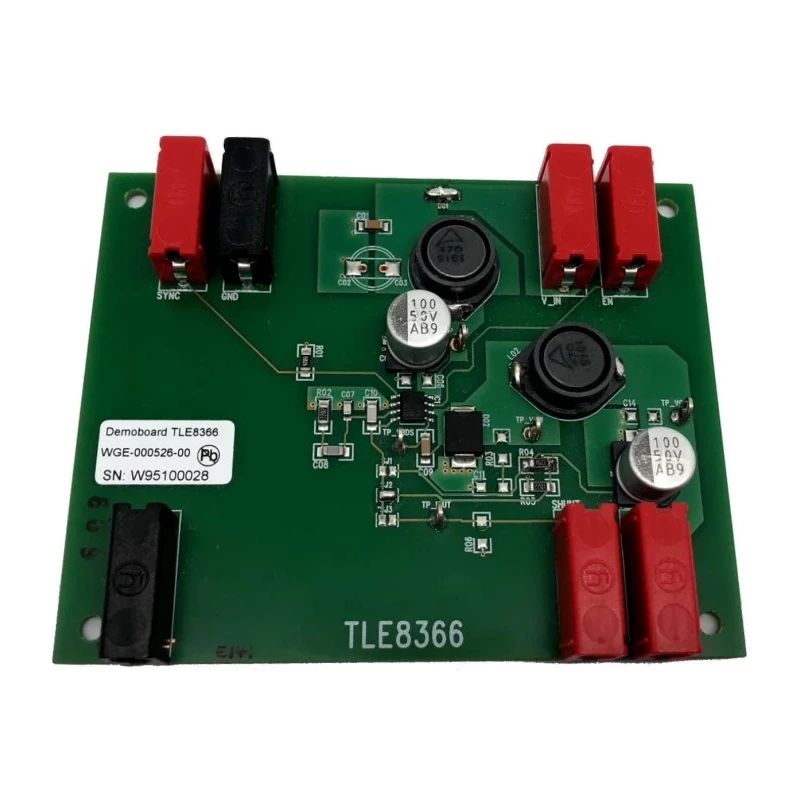 Infineon DEMOBOARD TLE8366EV PWM Step-Down DC-DC Converter for Automotive Applications TLE8366EV