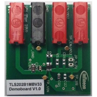 Infineon Evaluation Board DEMOBOARD TLS202B1 LDO Voltage Regulator for Automotive TLS202B1