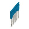 Phoenix Contact Plug-In Bridge DIN Rail Terminal Accessories Blue Copper Material Poland 1040620