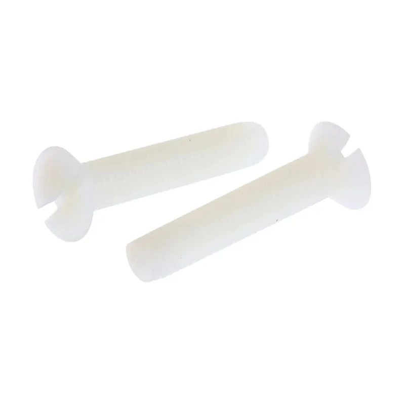 RS PRO Slot Countersunk Nylon Machine Screw 25 mm M5 232-6969