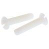 RS PRO Slot Countersunk Nylon Machine Screw 25 mm M5 232-6969