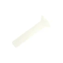 RS PRO Slot Countersunk Nylon Machine Screw 25 mm M5 232-6969