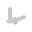 RS PRO Slot Countersunk Nylon Machine Screw 20 mm M5 232-6967