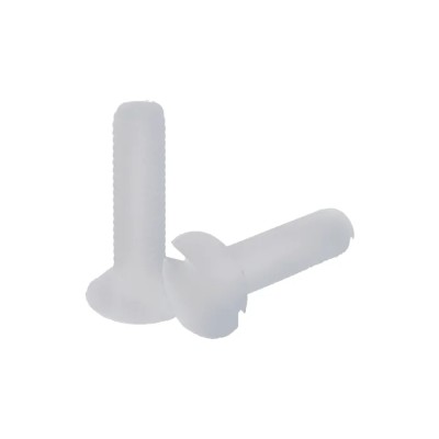RS PRO Slot Countersunk Nylon Machine Screw 20 mm M5 232-6967