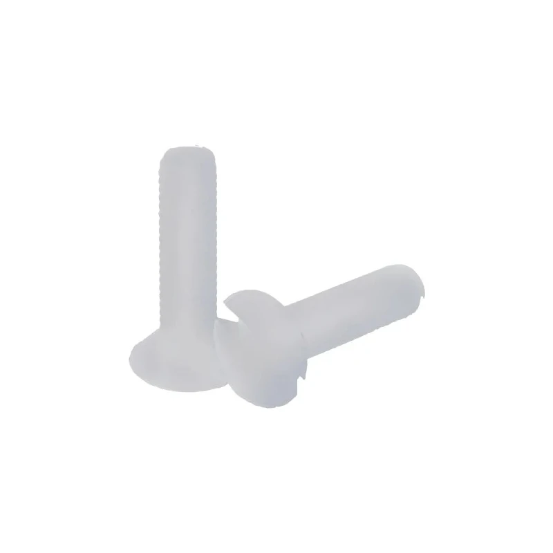 RS PRO Slot Countersunk Nylon Machine Screw 20 mm M5 232-6967