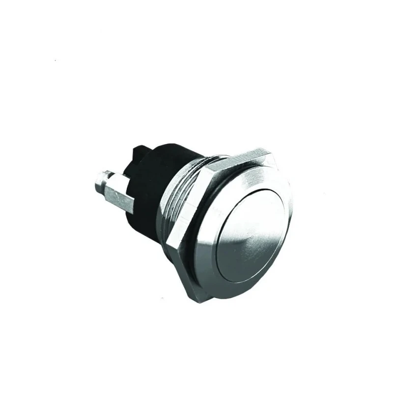 Bulgin MPB Series Push Button Switch Momentary Panel Mount 19.2 mm Cutout SPST IP68 50 V dc 50 V ac MPB037