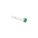 Bulgin Vandal Resistant Amber Panel Mount LED Indicator, 10 mm Mount Hole, Tab Termination, IP67, 12V C027500NAH