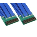 Samtec Ribbon Cable Flat Ribbon 1.27 mm Pitch 250 mm Length HDR-169470-01