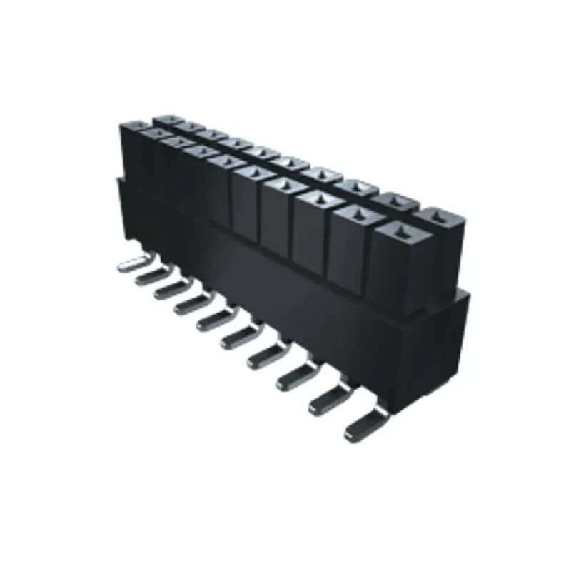 Samtec PCB Socket Vertical Through Hole, 22-Contact, 2 Row, 2.54 mm Pitch, Solder Termination IPS1