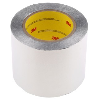 3M Conductive Metallic Tape 102mm Width x 55m Length Acrylic Adhesive Dead Soft Aluminium Backing XT-0007-1728-7