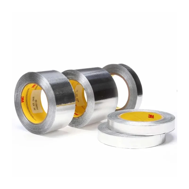 3M Conductive Metallic Tape 102mm Width x 55m Length Acrylic Adhesive Dead Soft Aluminium Backing XT-0007-1728-7
