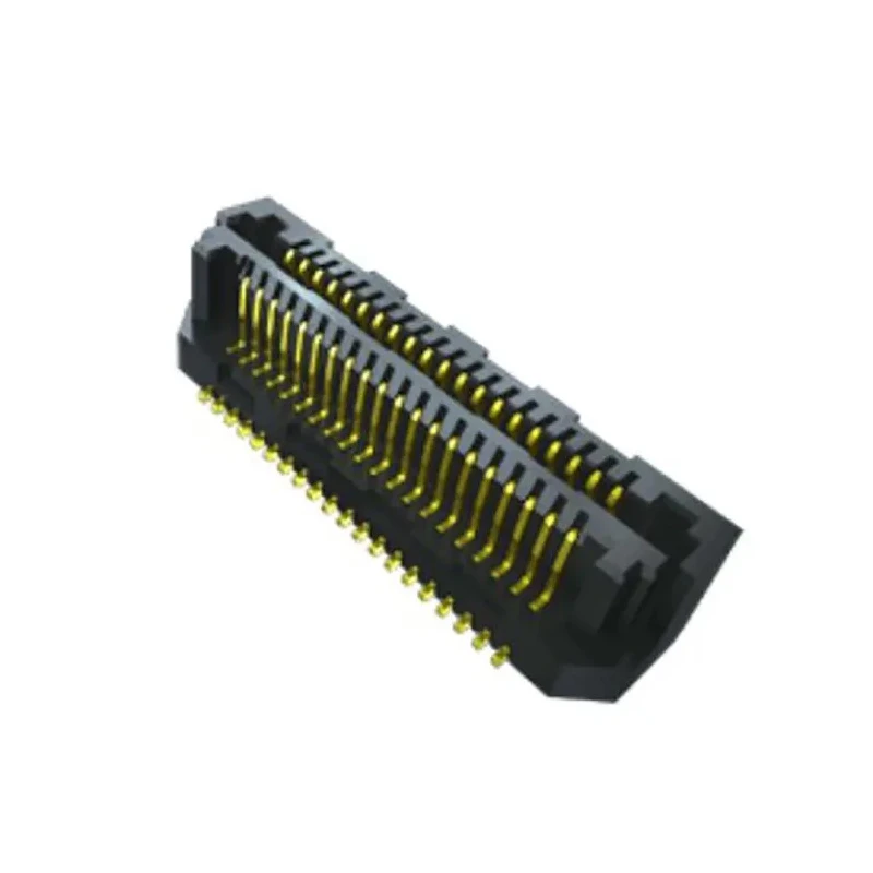 Samtec LSS Series Vertical Surface PCB Header 20 Contacts 0.635 mm Pitch 2 Row Shrouded LSS-110-03-L-DV-A-K-TR