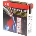 RS PRO Heat Shrink Tubing Kit Black Flexible Polyolefin 3.2 mm Sleeve Diameter 11.5 m Length 2:1 Ratio HSB 125