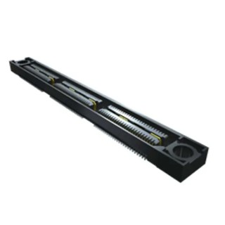 Samtec QSH Series Right Angle Surface PCB Socket, 100-Contact, 2 Row, 0.64 mm Pitch, 1.8A, 285V QSS-050-01-L-D-A-K-TR