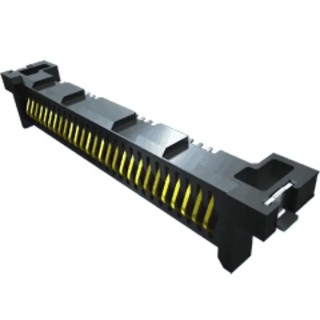 Samtec Right Angle Surface PCB Socket 20-Contact 1 Row 1 mm Pitch Solder SAL1