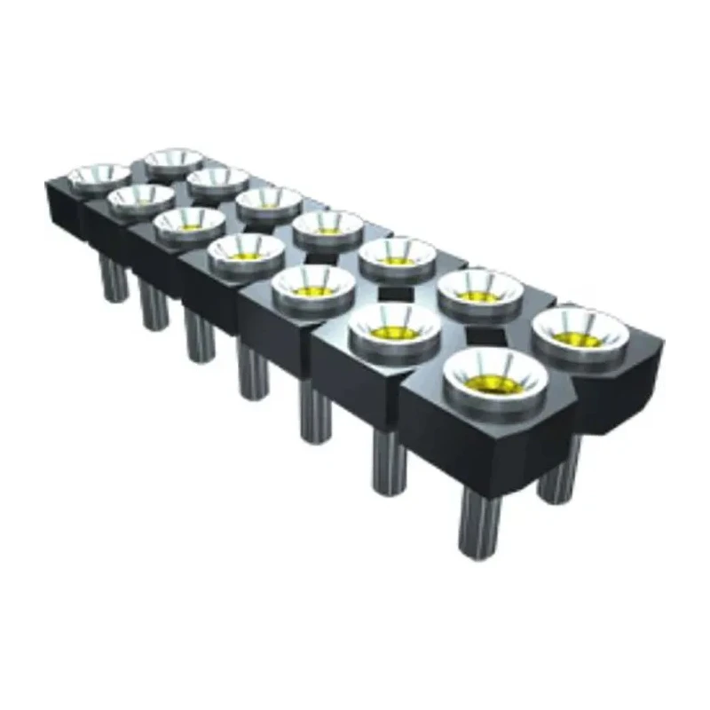 Samtec SDL Series Straight Through Hole PCB Socket 10-Contact 2 Row 2.54 mm Pitch Solder SDL-105-G-19