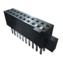 Samtec SFM Series Straight Surface PCB Socket, 20-Contact, 2 Row, 1.27 mm Pitch, 3.2A Current, 250V SFM-110-02-SM-D-A-K-TR