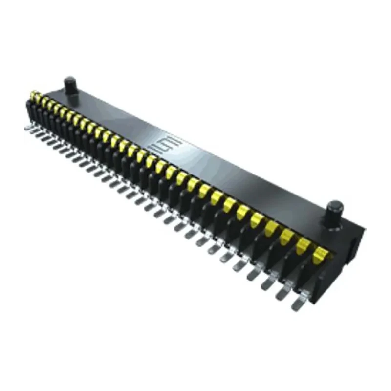 Samtec Right Angle Surface PCB Header 25 Contacts 1.27 mm Pitch Shrouded SIBF-25-F-S-AD