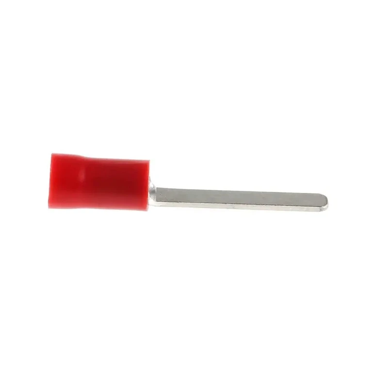 RS PRO Insulated Crimp Blade Terminal 17.6 mm Blade Length, 22 AWG to 16 AWG, Red 534-294