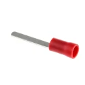 RS PRO Insulated Crimp Blade Terminal 17.6 mm Blade Length, 22 AWG to 16 AWG, Red 534-294