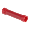 RS PRO Insulated Red Vinyl Butt Splice Connector Tin Plated Copper 16 AWG Crimp 534-288