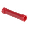 RS PRO Insulated Red Vinyl Butt Splice Connector Tin Plated Copper 16 AWG Crimp 534-288