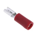 RS PRO Red Insulated Female Spade Connector Crimp 2.8 x 0.8 mm Tab Size 22 AWG to 16 AWG 534-345