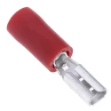 RS PRO Red Insulated Female Spade Connector Crimp 2.8 x 0.8 mm Tab Size 22 AWG to 16 AWG 534-345