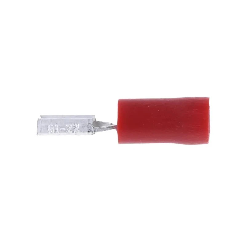 RS PRO Red Insulated Female Spade Connector Crimp 2.8 x 0.8 mm Tab Size 22 AWG to 16 AWG 534-345