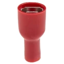 RS PRO Red Insulated Female Spade Connector Crimp 6.3 x 0.8 mm Tab Size 22 AWG to 16 AWG 534-351