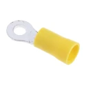 RS PRO Insulated Ring Terminal M4 Stud Size 12 AWG 10 AWG Wire Size Yellow 534-452
