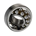 SKF Self-Aligning Ball Bearing 20 mm ID 47 mm OD 14 mm Race Width 2 Row, C3 Clearance, Open End Type 1204 ETN9/C3