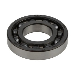 SKF Single Row Deep Groove Ball Bearing 20 mm Inside Diameter, 42 mm Outside Diameter, 8 mm Race Width, Sheet Metal 16004