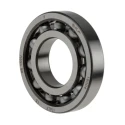 SKF Single Row Deep Groove Ball Bearing 20 mm Inside Diameter, 42 mm Outside Diameter, 8 mm Race Width, Sheet Metal 16004