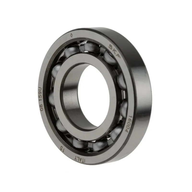 SKF Single Row Deep Groove Ball Bearing 20 mm Inside Diameter, 42 mm Outside Diameter, 8 mm Race Width, Sheet Metal 16004