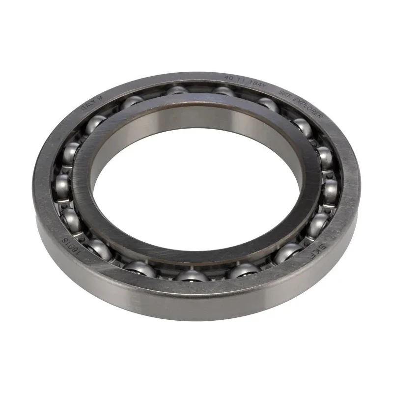 SKF Single Row Deep Groove Ball Bearing 90 mm Inside Diameter 140 mm Outside Diameter 16 mm Race Width Open Type Sheet 16018
