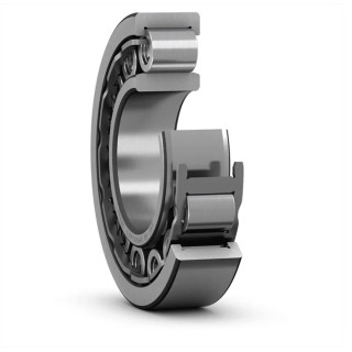 SKF High-Capacity Cylindrical Roller Bearing 90 mm ID, 190 mm OD, 64 mm Width, Shielded, 4500 rpm Speed NU 2318 ECJ