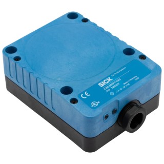 SICK Block Inductive Proximity Sensor M20 Threaded Gland PNP Output 36V DC 250mA 60mm Detection Range IQ80-60NPP-KK0