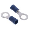 RS PRO Insulated Ring Terminal M6 Stud Size 16 AWG to 14 AWG Wire Size Blue 534-569