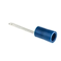 RS PRO Insulated Crimp Blade Terminal 18.1 mm Blade Length, 16 AWG to 14 AWG, Blue 534-654