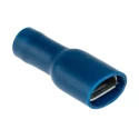 RS PRO Blue Insulated Female Spade Connector Crimp 6.3 x 0.8 mm Tab Size 16 AWG to 14 AWG 534-705