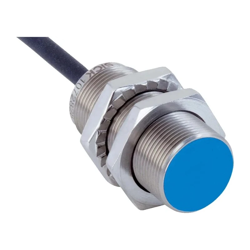 SICK Threaded Barrel Inductive Proximity Sensor M18 x 1 Pre-Cabled 30 V DC 8 mm Detection IMB18-08BDSVU2K