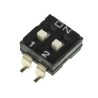 Omron Slide Rotary Coded DIP Switch Surface Mount A6S-2104-H